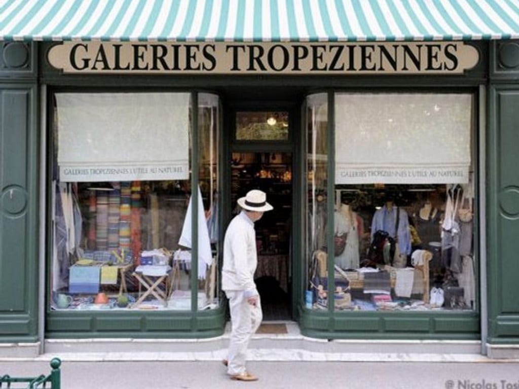 Shopping à Saint Tropez