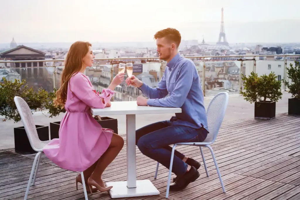 rooftop bar à Paris pour un premier rendez vous