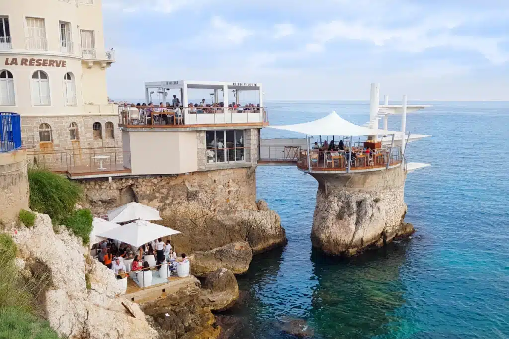 Restaurants romantiques avec vue sur la mer à Nice
